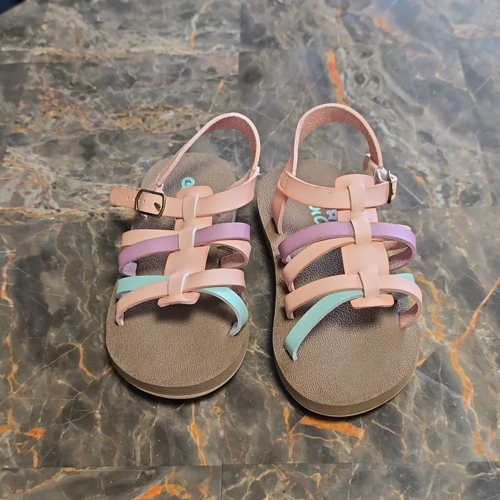 Cobian Sophia‎ Multi Color Sandals  Size 5/6
